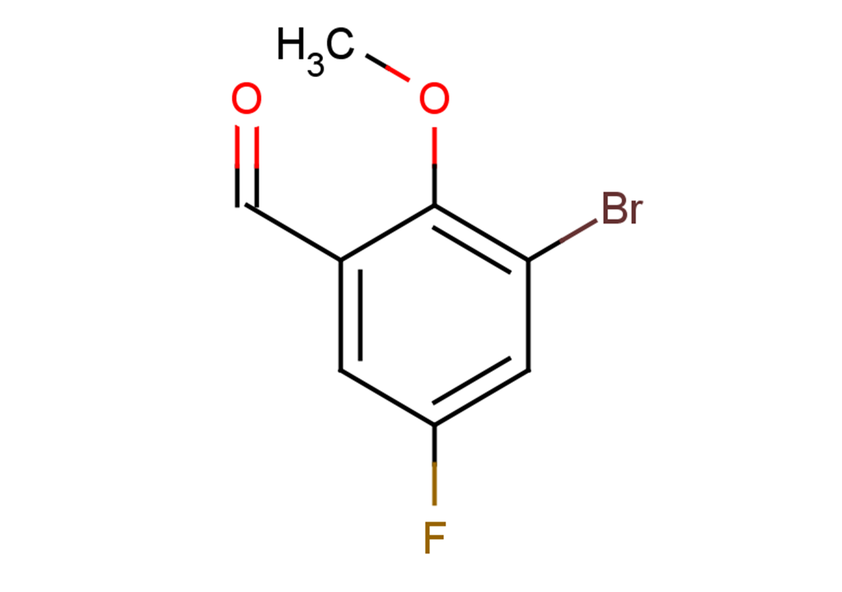 3-bromo-5-fluoro-2-methoxybenzaldehyde