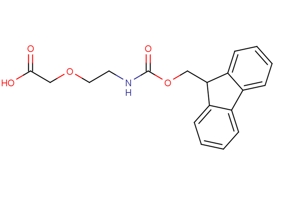 2-(2-{[(9H-fluoren-9-ylmethoxy)carbonyl]amino}ethoxy)acetic acid