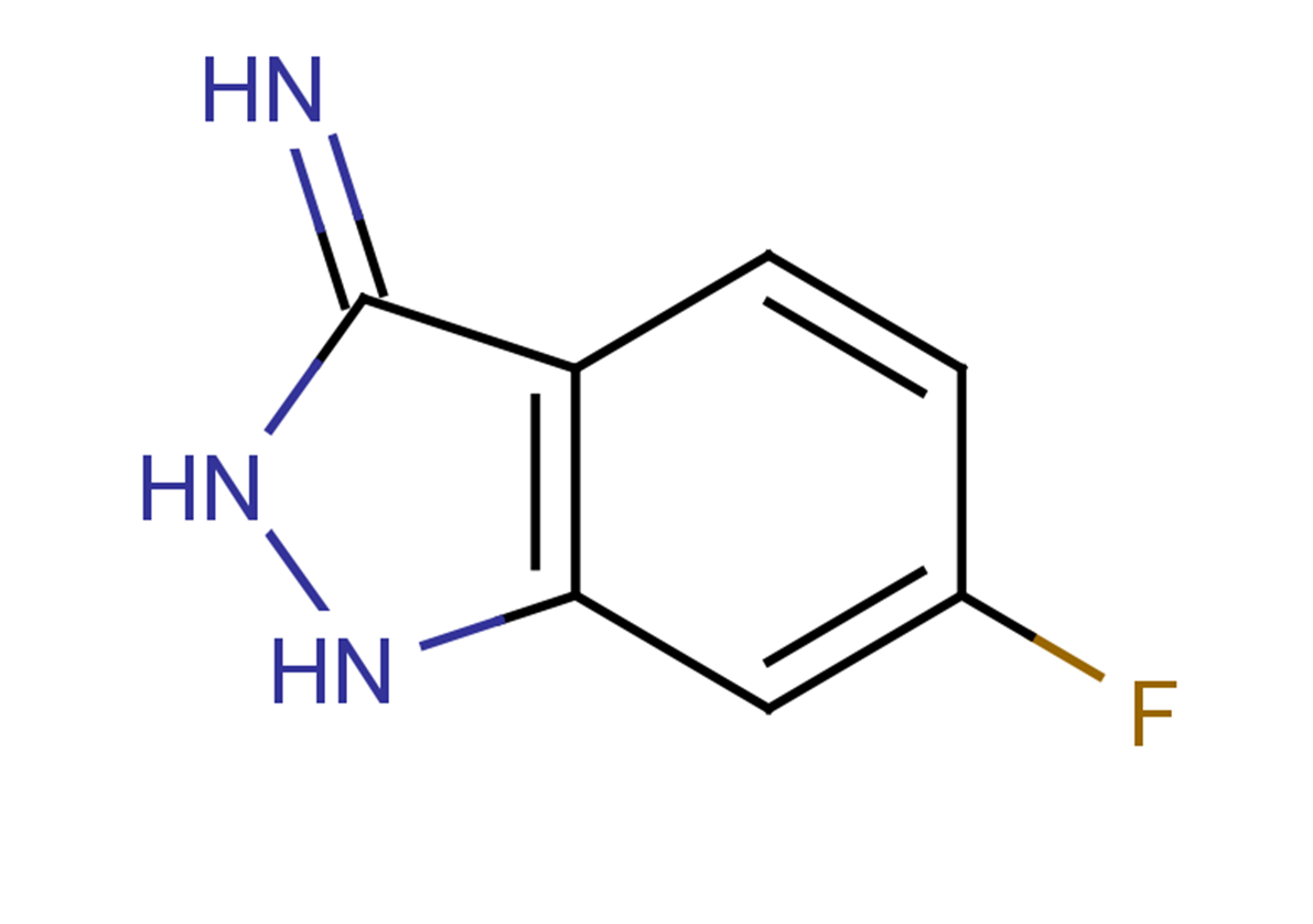 6-fluoro-2,3-dihydro-1H-indazol-3-imine