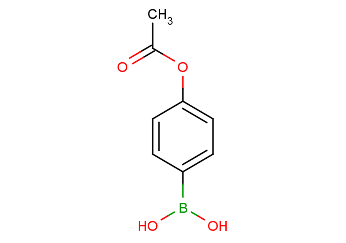 4-(dihydroxyboranyl)phenyl acetate