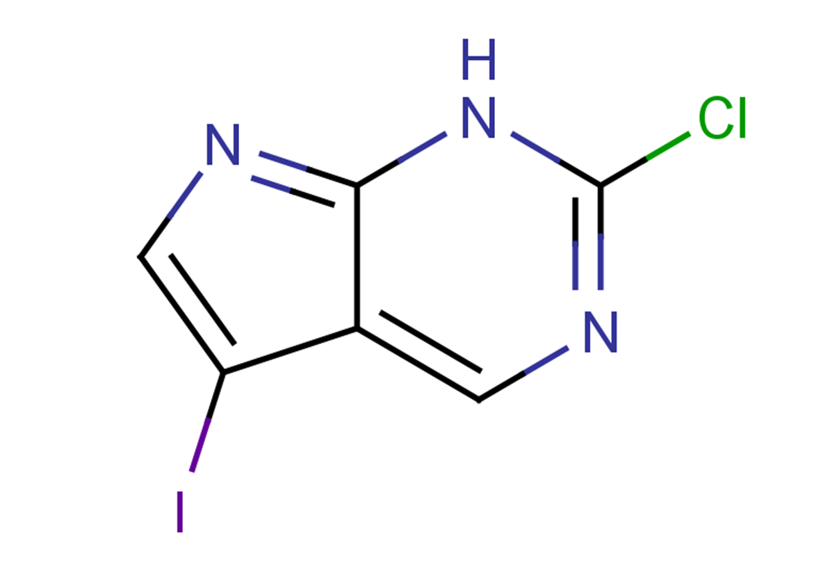 2-chloro-5-iodo-1H-pyrrolo[2,3-d]pyrimidine