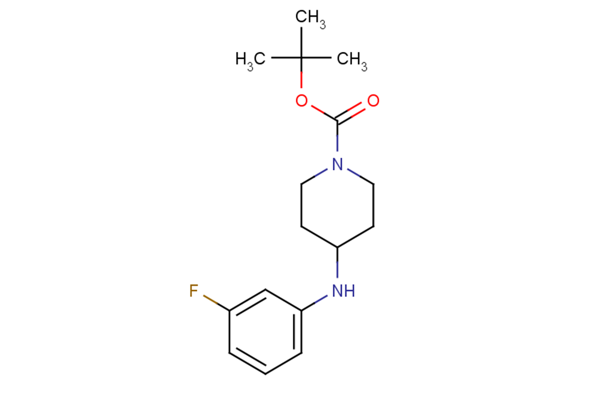 tert-butyl 4-[(3-fluorophenyl)amino]piperidine-1-carboxylate