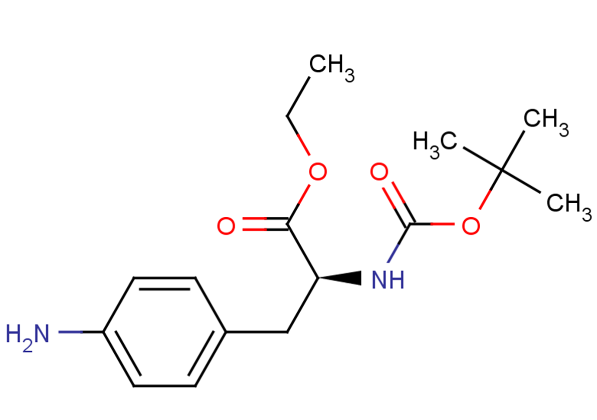 ethyl (2S)-3-(4-aminophenyl)-2-{[(tert-butoxy)carbonyl]amino}propanoate