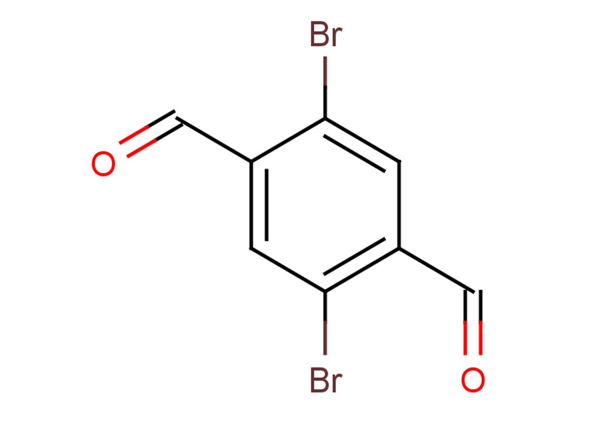 2,5-dibromobenzene-1,4-dicarbaldehyde