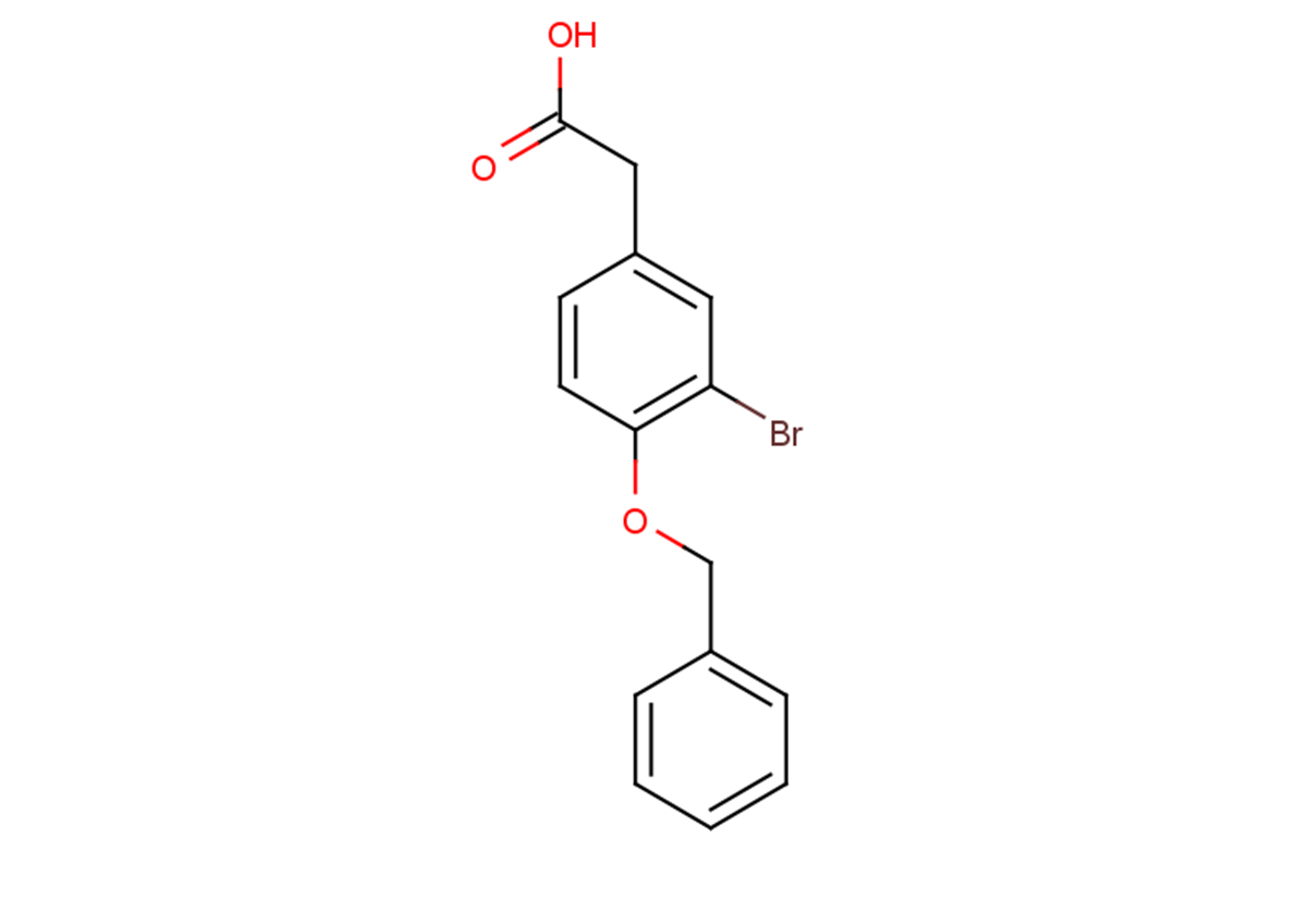 2-[4-(benzyloxy)-3-bromophenyl]acetic acid