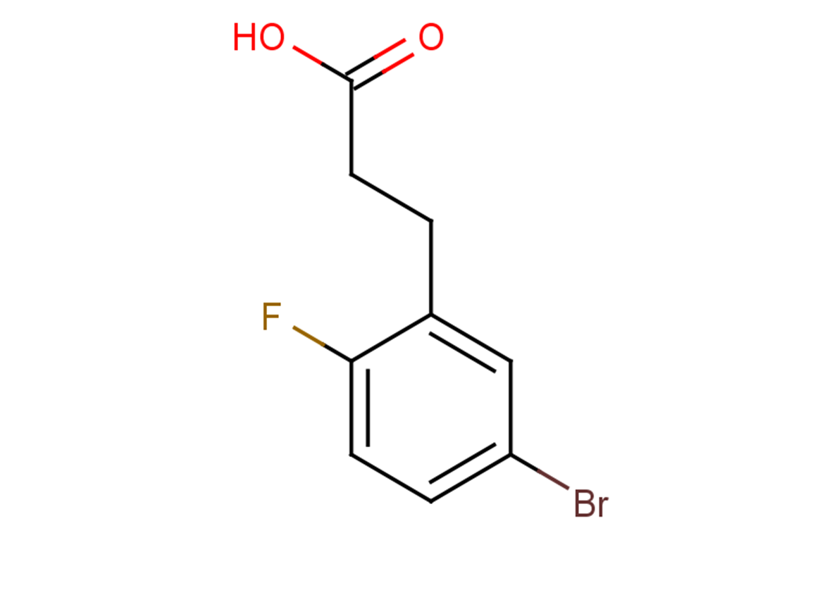 3-(5-bromo-2-fluorophenyl)propanoic acid