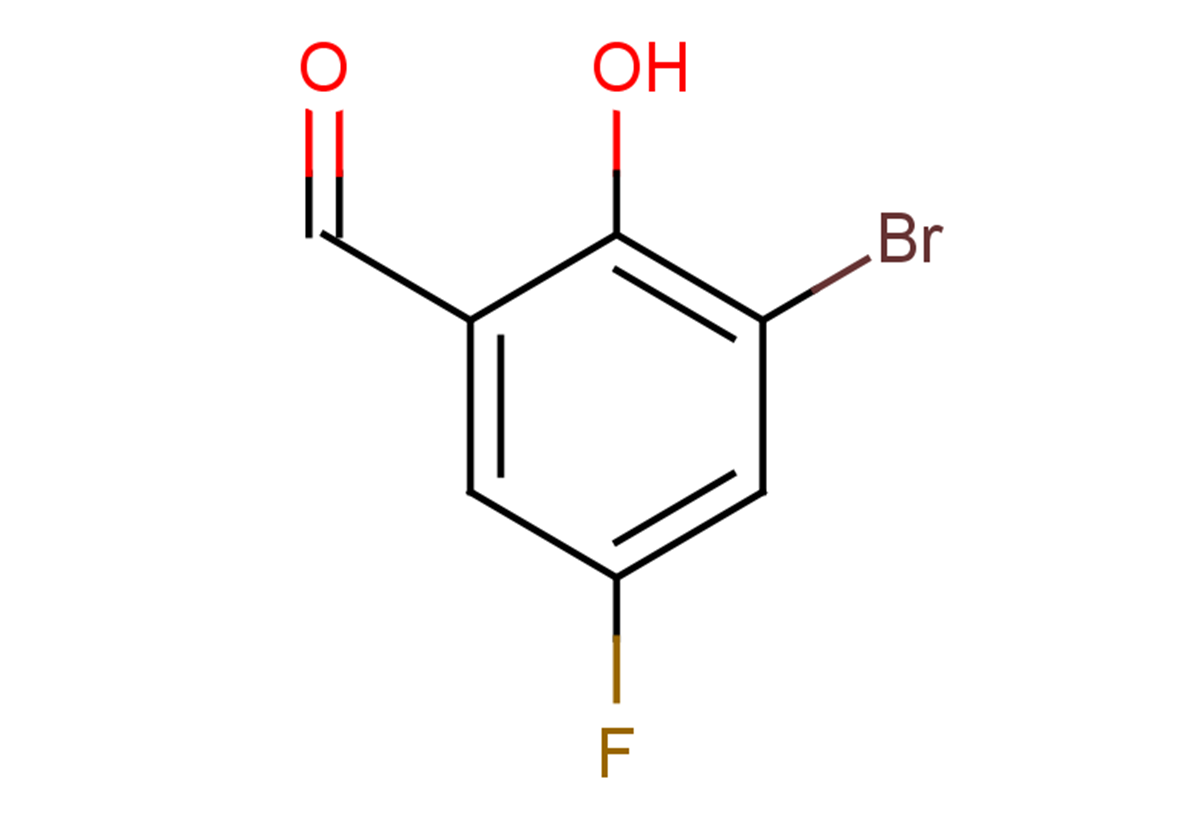 3-bromo-5-fluoro-2-hydroxybenzaldehyde