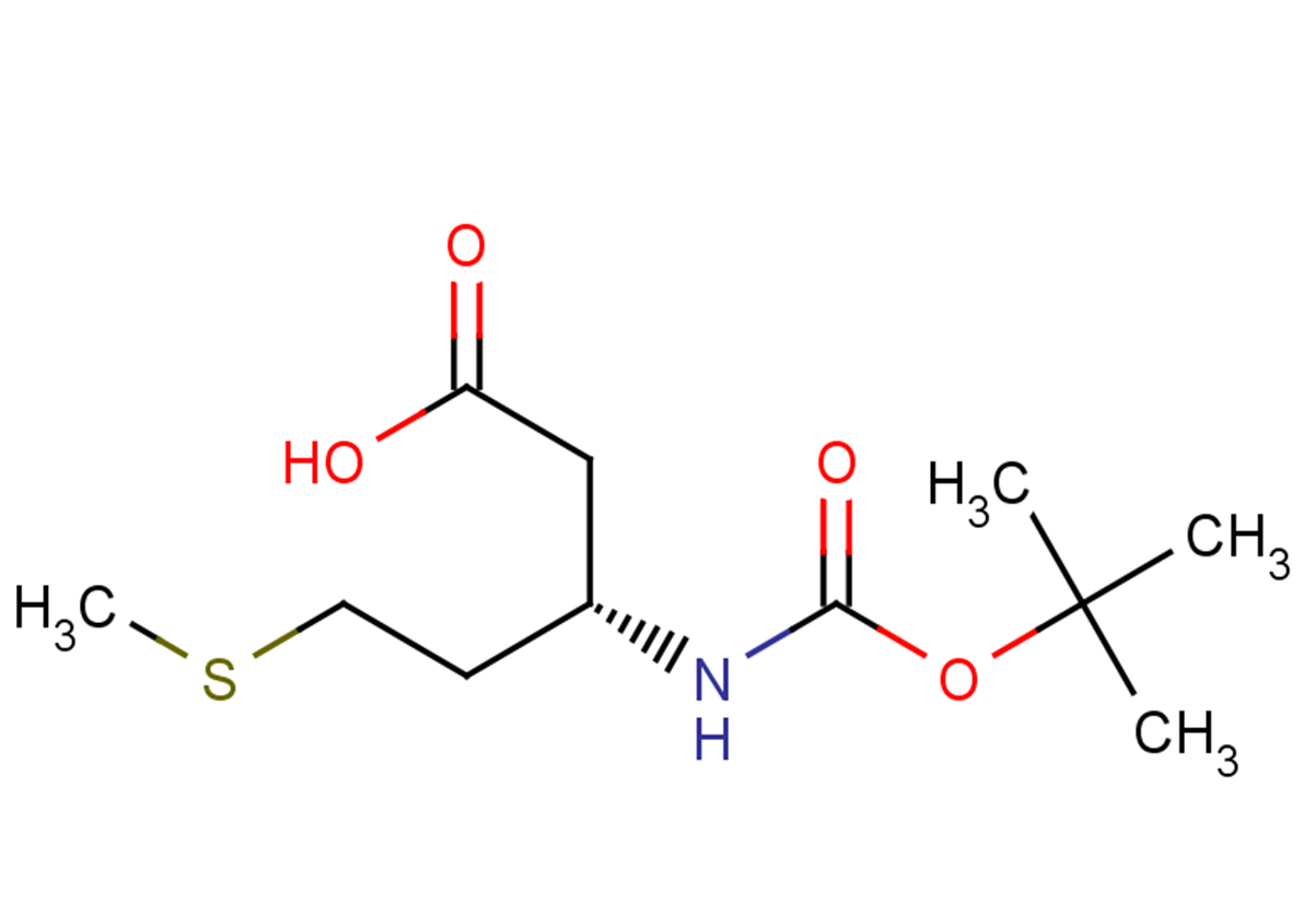 (3S)-3-{[(tert-butoxy)carbonyl]amino}-5-(methylsulfanyl)pentanoic acid