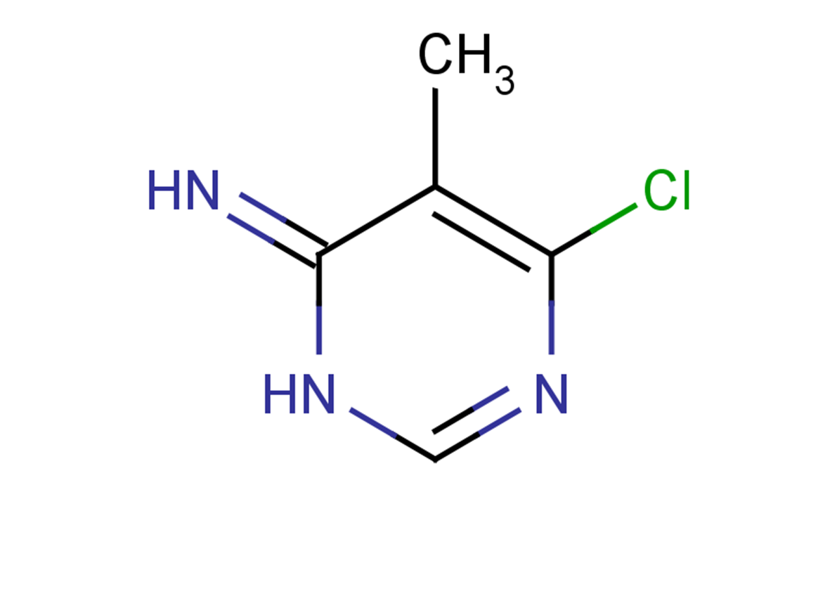 6-chloro-5-methyl-3,4-dihydropyrimidin-4-imine