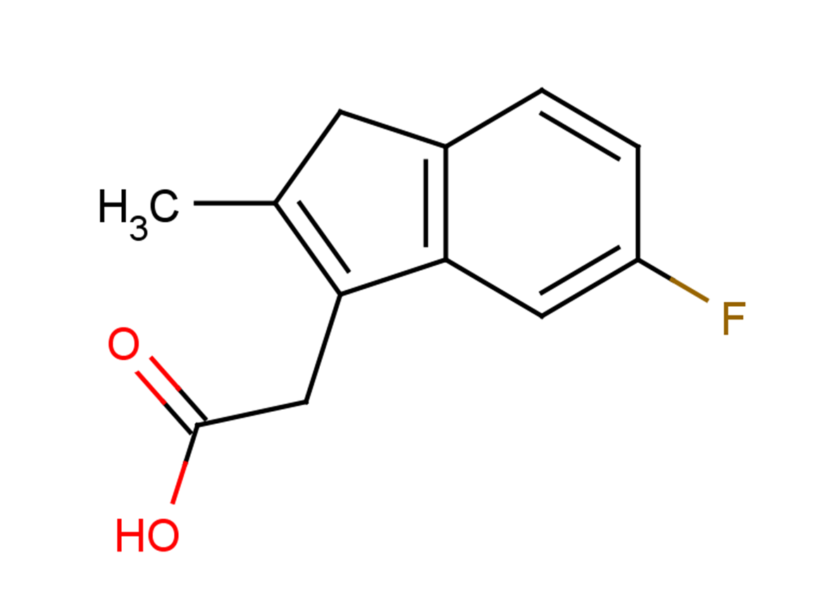 2-(5-fluoro-2-methyl-1H-inden-3-yl)acetic acid