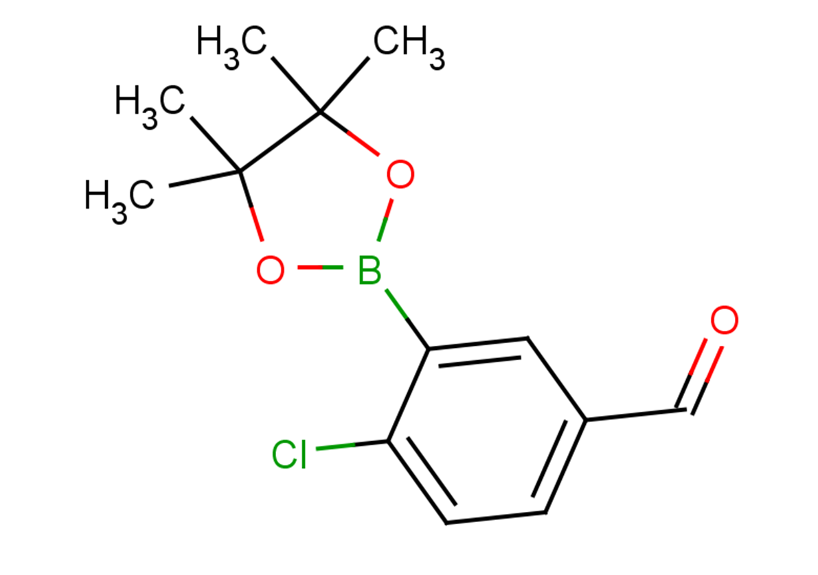4-chloro-3-(4,4,5,5-tetramethyl-1,3,2-dioxaborolan-2-yl)benzaldehyde