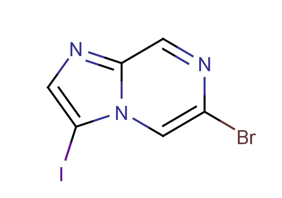 6-bromo-3-iodoimidazo[1,2-a]pyrazine