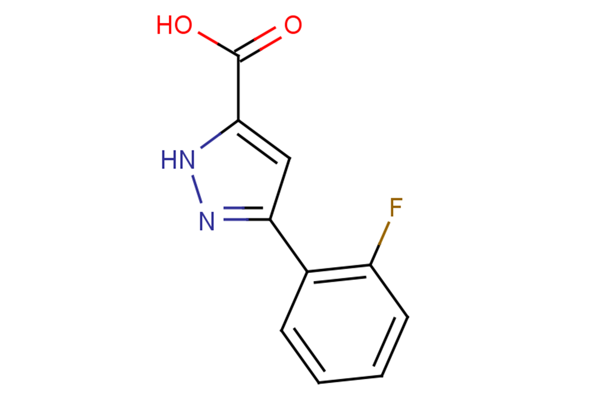 3-(2-fluorophenyl)-1H-pyrazole-5-carboxylic acid