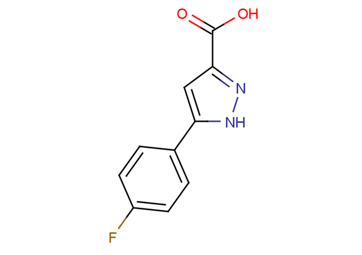 5-(4-fluorophenyl)-1H-pyrazole-3-carboxylic acid