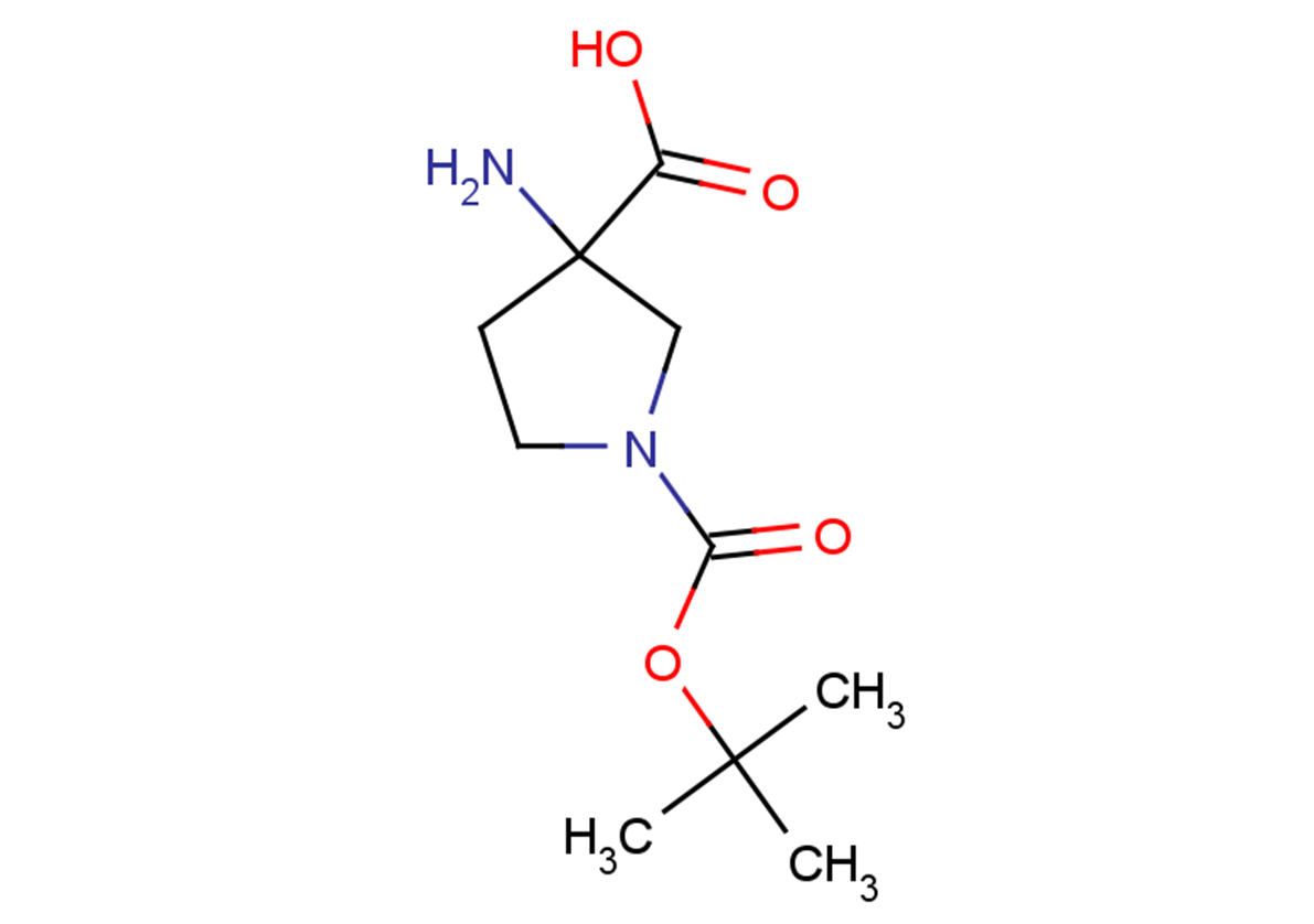 3-amino-1-[(tert-butoxy)carbonyl]pyrrolidine-3-carboxylic acid