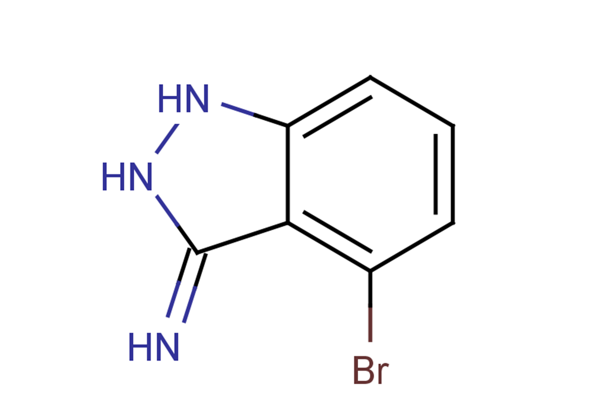 4-bromo-2,3-dihydro-1H-indazol-3-imine