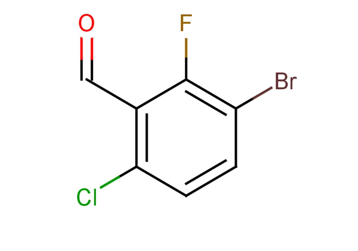 3-bromo-6-chloro-2-fluorobenzaldehyde