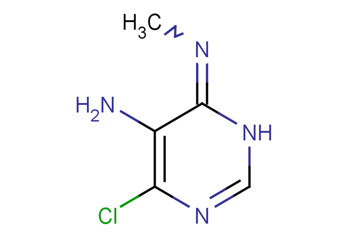 4-chloro-6-(methylimino)-1,6-dihydropyrimidin-5-amine