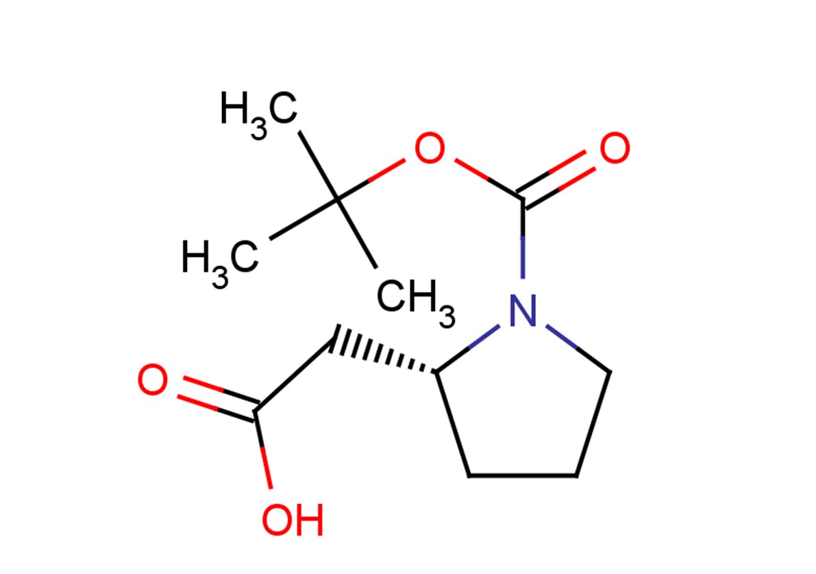 2-[(2R)-1-[(tert-butoxy)carbonyl]pyrrolidin-2-yl]acetic acid