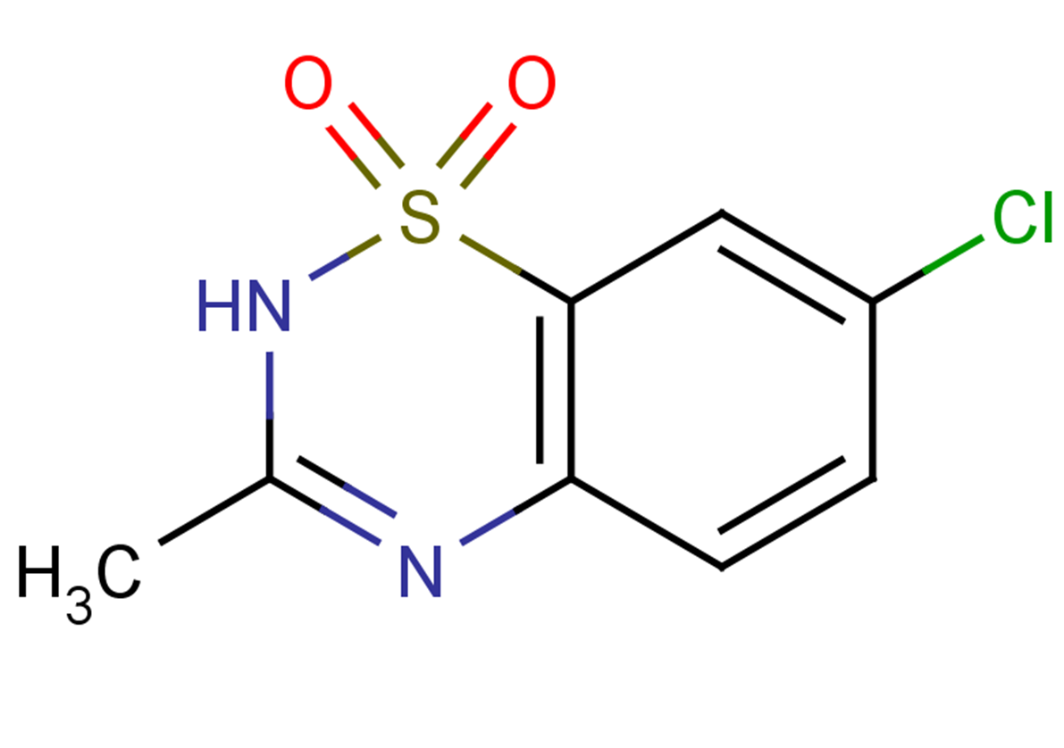 7-chloro-3-methyl-2H-1$l^{6},2,4-benzothiadiazine-1,1-dione