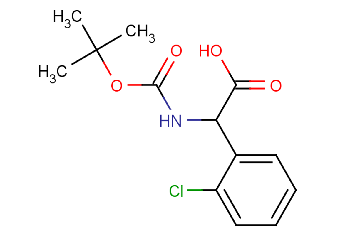 2-{[(tert-butoxy)carbonyl]amino}-2-(2-chlorophenyl)acetic acid