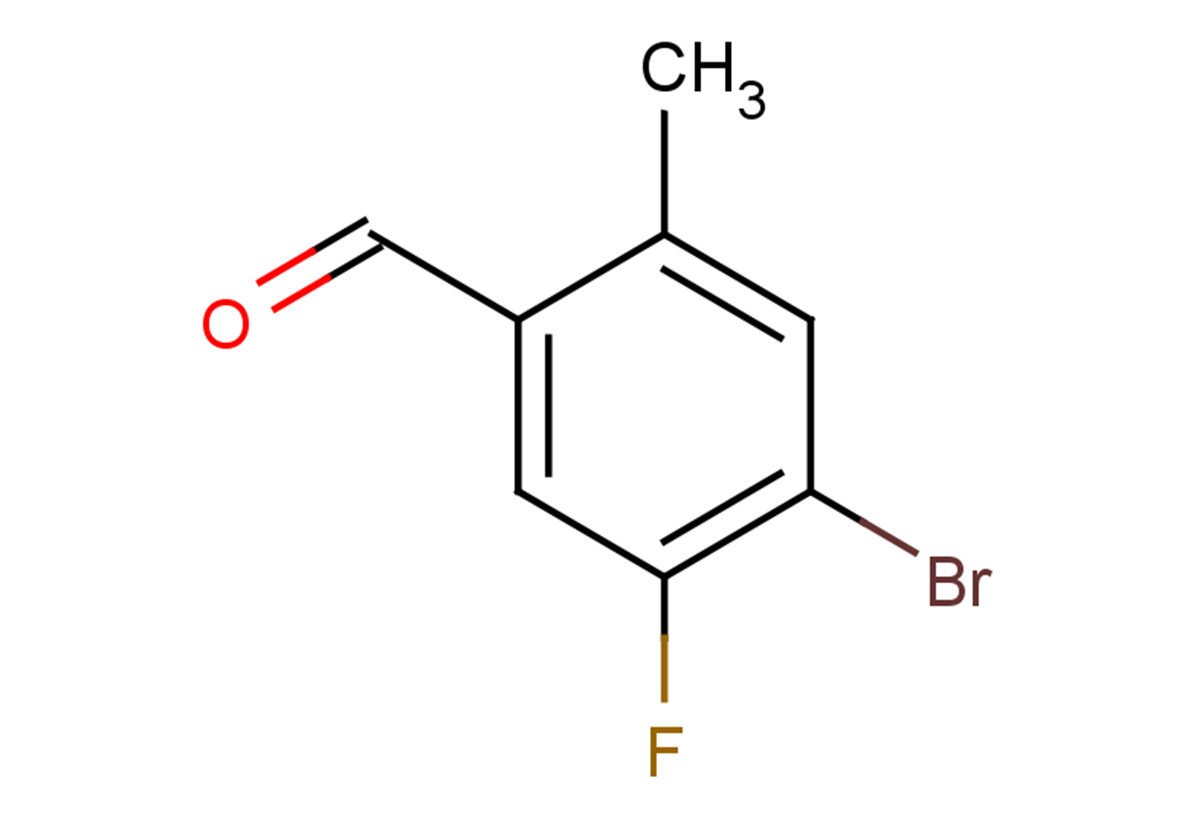 4-bromo-5-fluoro-2-methylbenzaldehyde