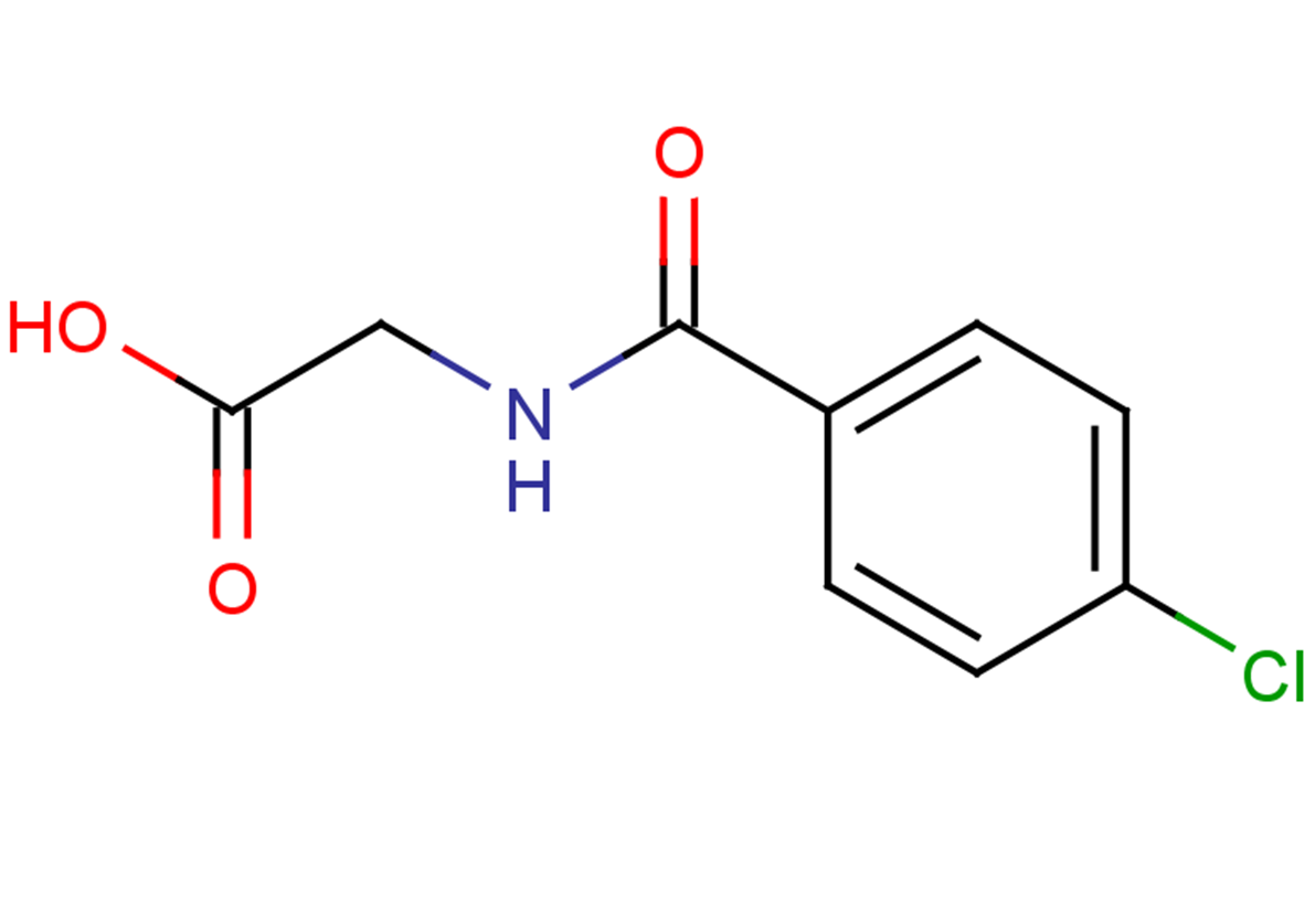 2-[(4-chlorophenyl)formamido]acetic acid
