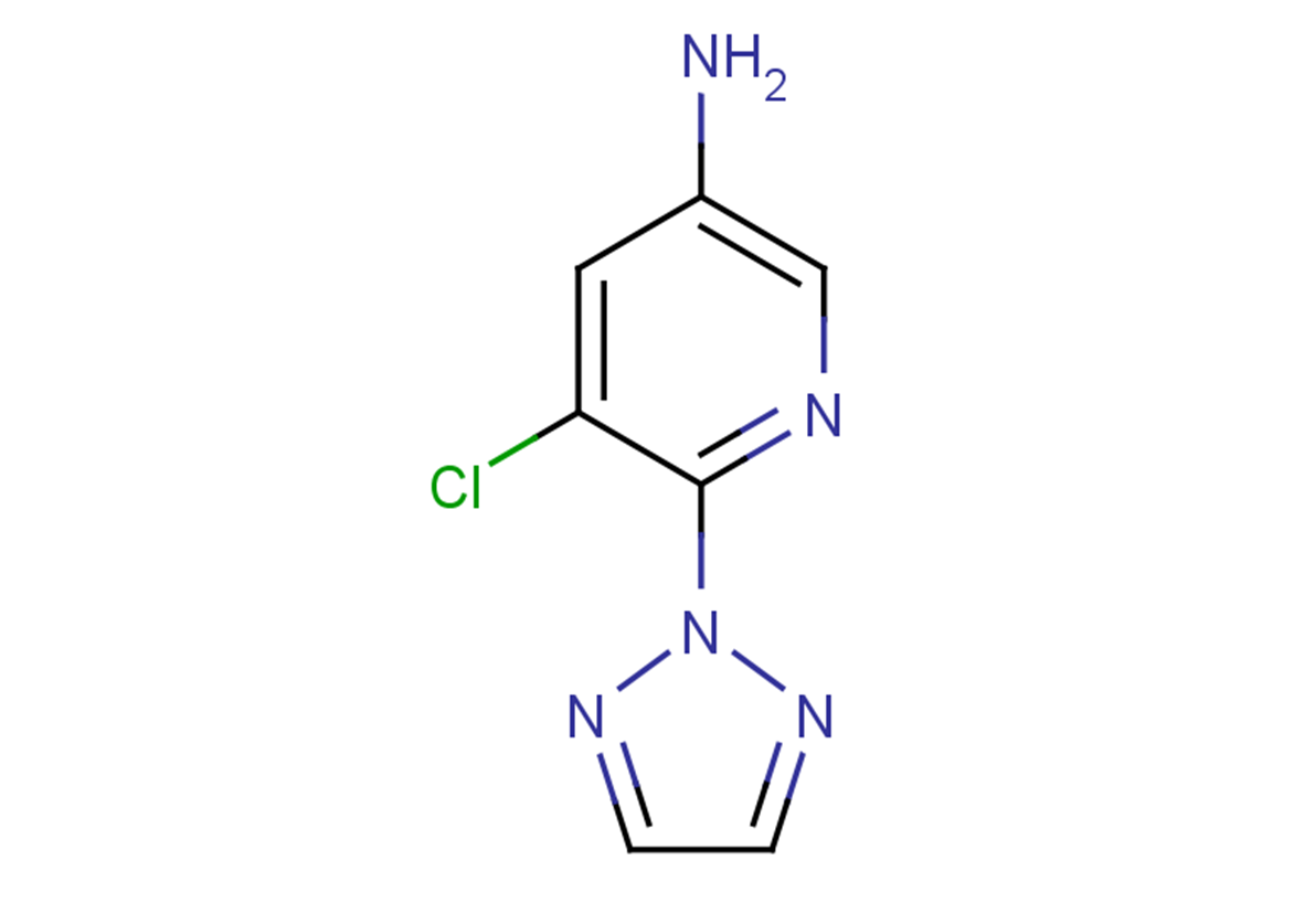 5-chloro-6-(2H-1,2,3-triazol-2-yl)pyridin-3-amine