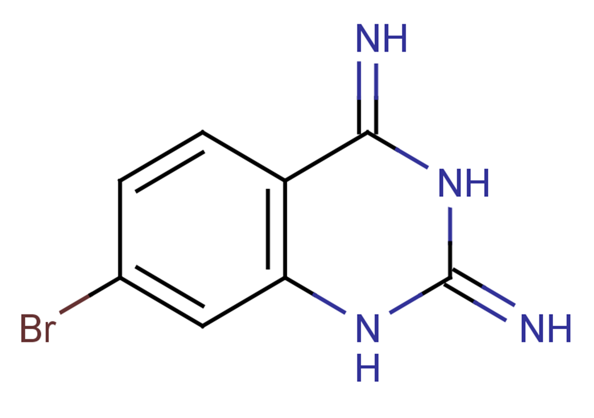 7-bromo-1,2,3,4-tetrahydroquinazoline-2,4-diimine