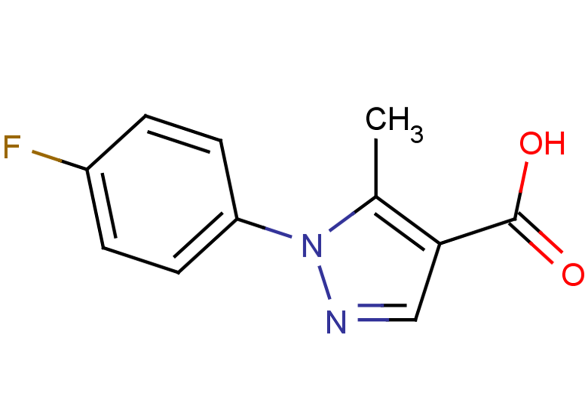 1-(4-fluorophenyl)-5-methyl-1H-pyrazole-4-carboxylic acid