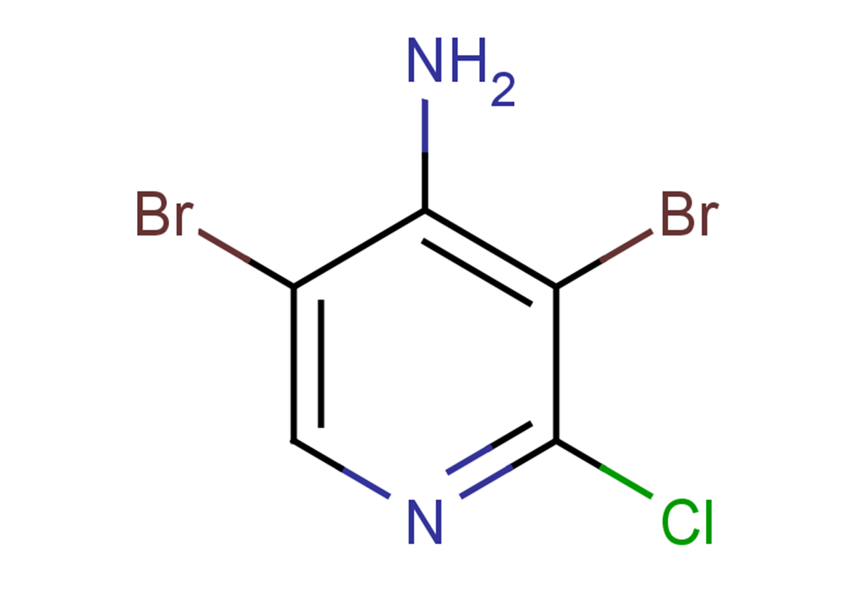 3,5-dibromo-2-chloropyridin-4-amine