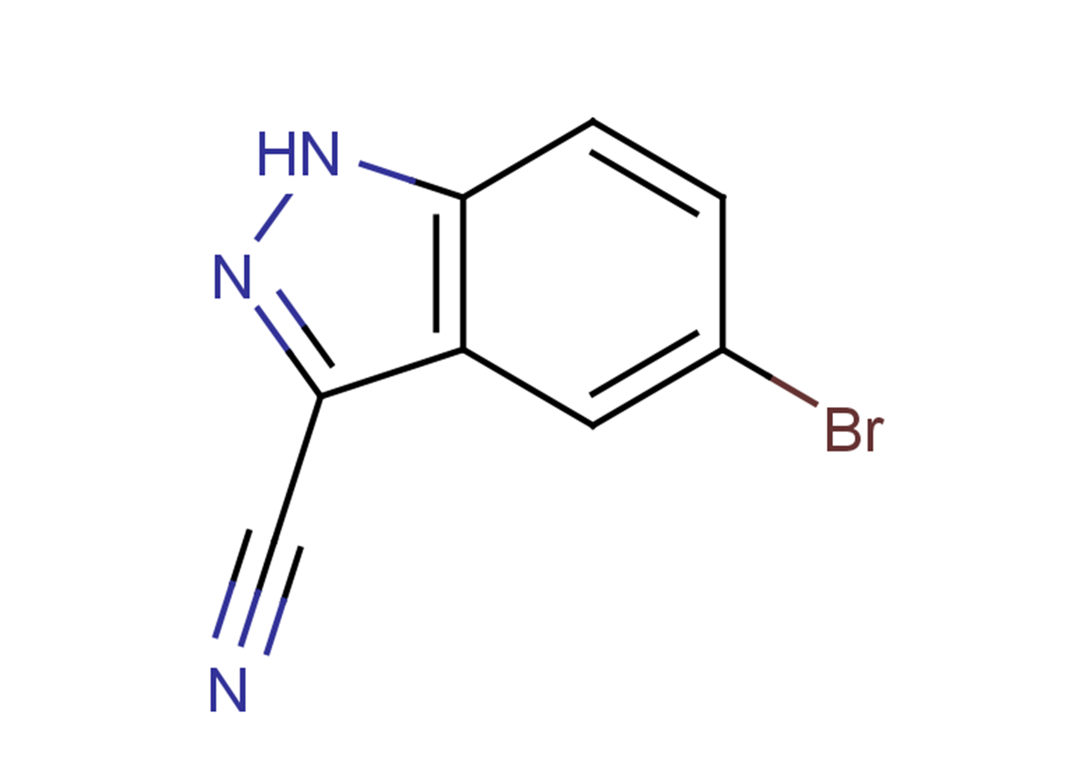 5-bromo-1H-indazole-3-carbonitrile