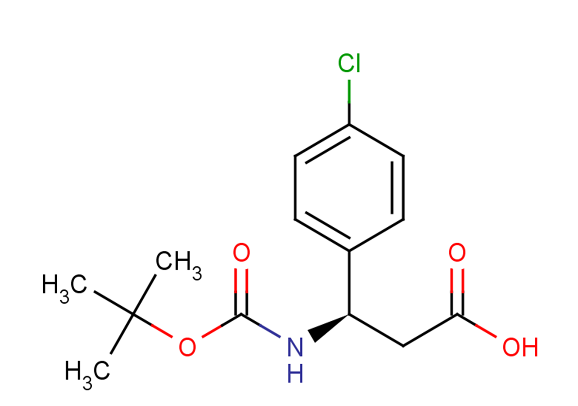 (3R)-3-{[(tert-butoxy)carbonyl]amino}-3-(4-chlorophenyl)propanoic acid