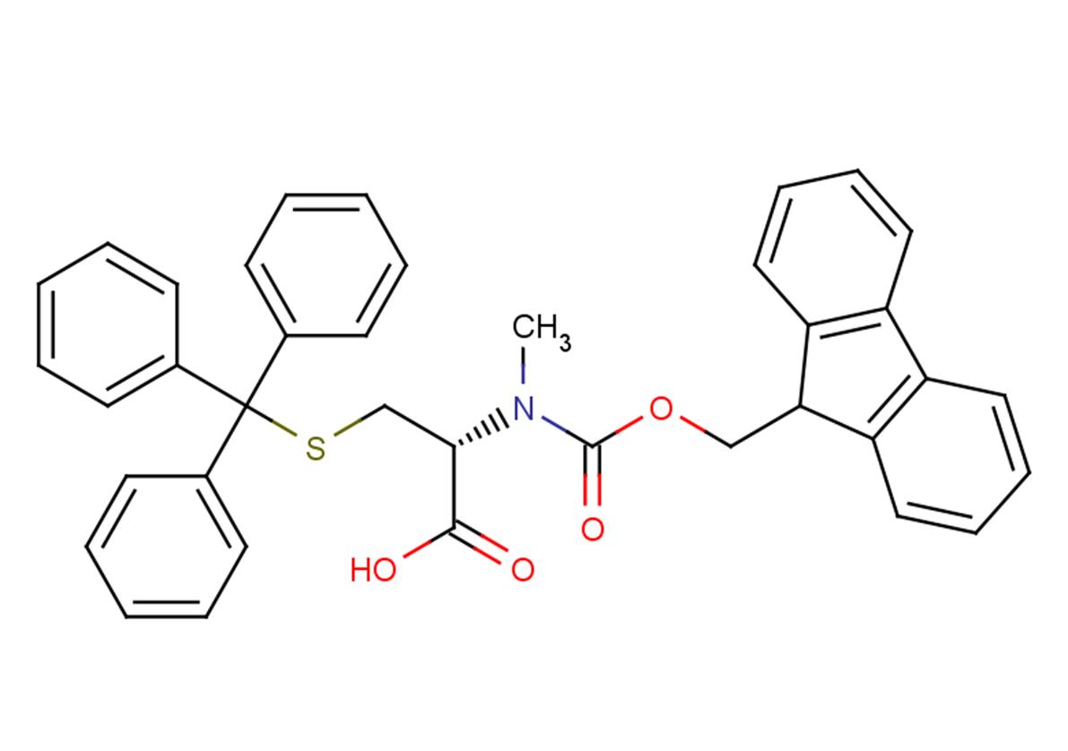 (2R)-2-{[(9H-fluoren-9-ylmethoxy)carbonyl](methyl)amino}-3-[(triphenylmethyl)sulfanyl]propanoic acid