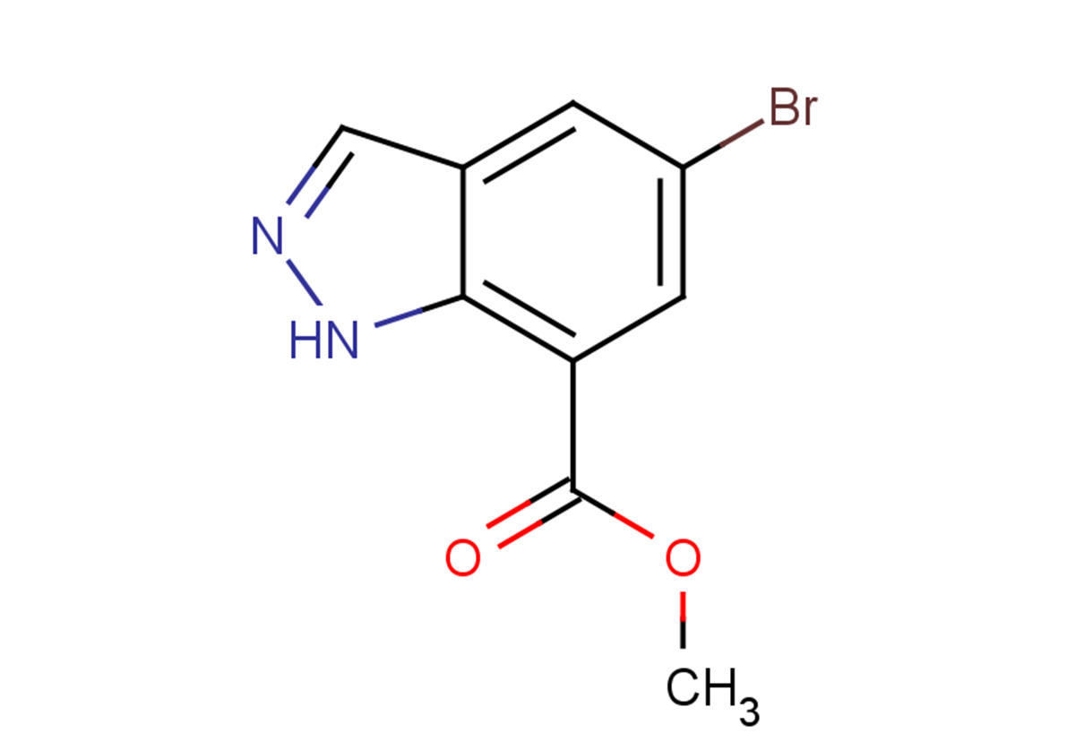 methyl 5-bromo-1H-indazole-7-carboxylate
