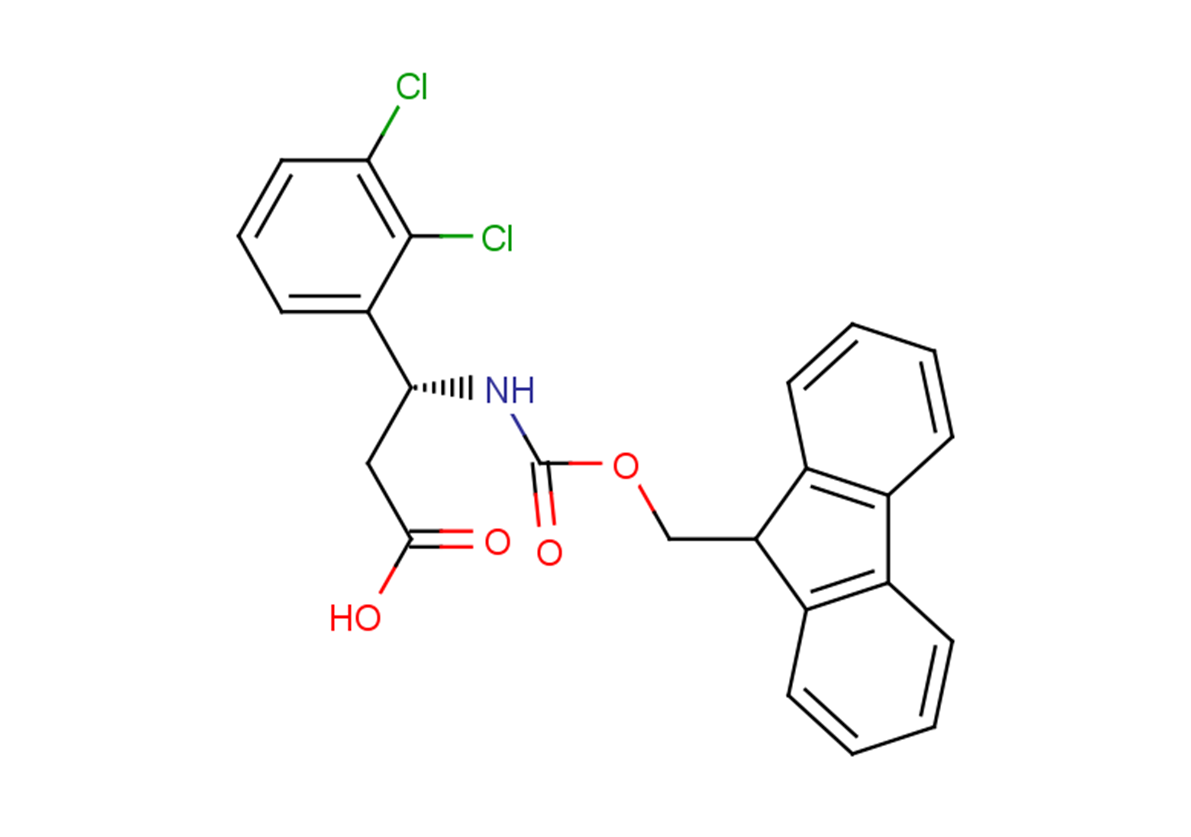 (3R)-3-(2,3-dichlorophenyl)-3-{[(9H-fluoren-9-ylmethoxy)carbonyl]amino}propanoic acid