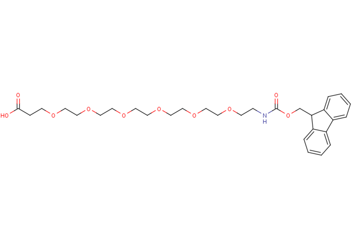 1-{[(9H-fluoren-9-ylmethoxy)carbonyl]amino}-3,6,9,12,15,18-hexaoxahenicosan-21-oic acid