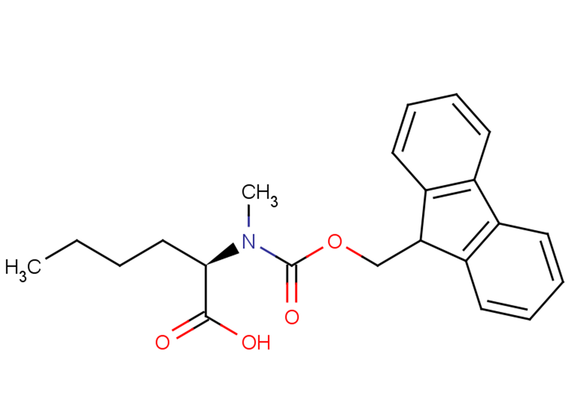 (2R)-2-{[(9H-fluoren-9-ylmethoxy)carbonyl](methyl)amino}hexanoic acid