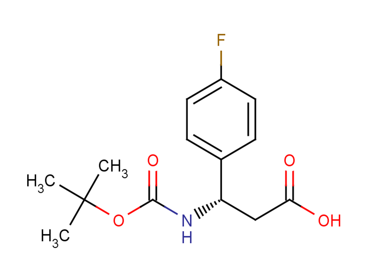 (3S)-3-{[(tert-butoxy)carbonyl]amino}-3-(4-fluorophenyl)propanoic acid