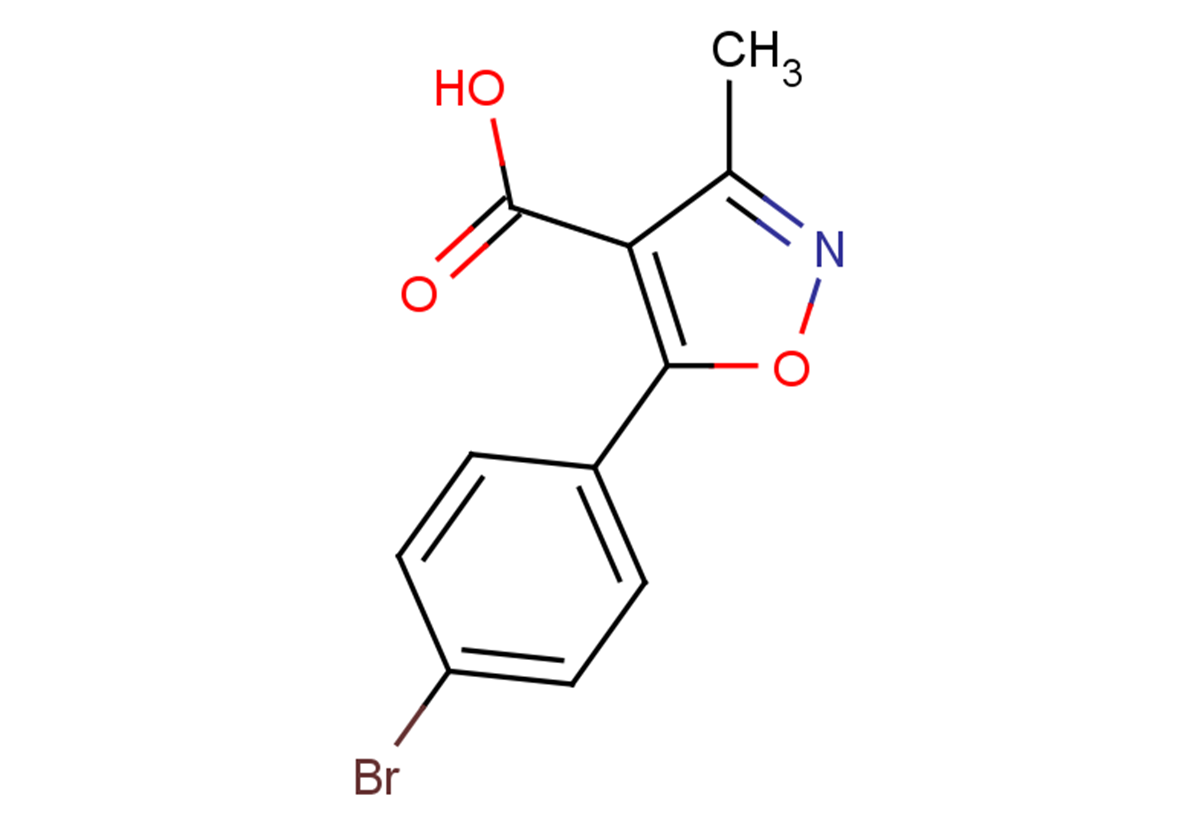 5-(4-bromophenyl)-3-methyl-1,2-oxazole-4-carboxylic acid