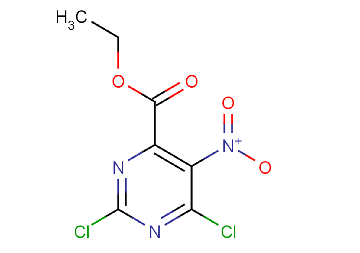 ethyl 2,6-dichloro-5-nitropyrimidine-4-carboxylate