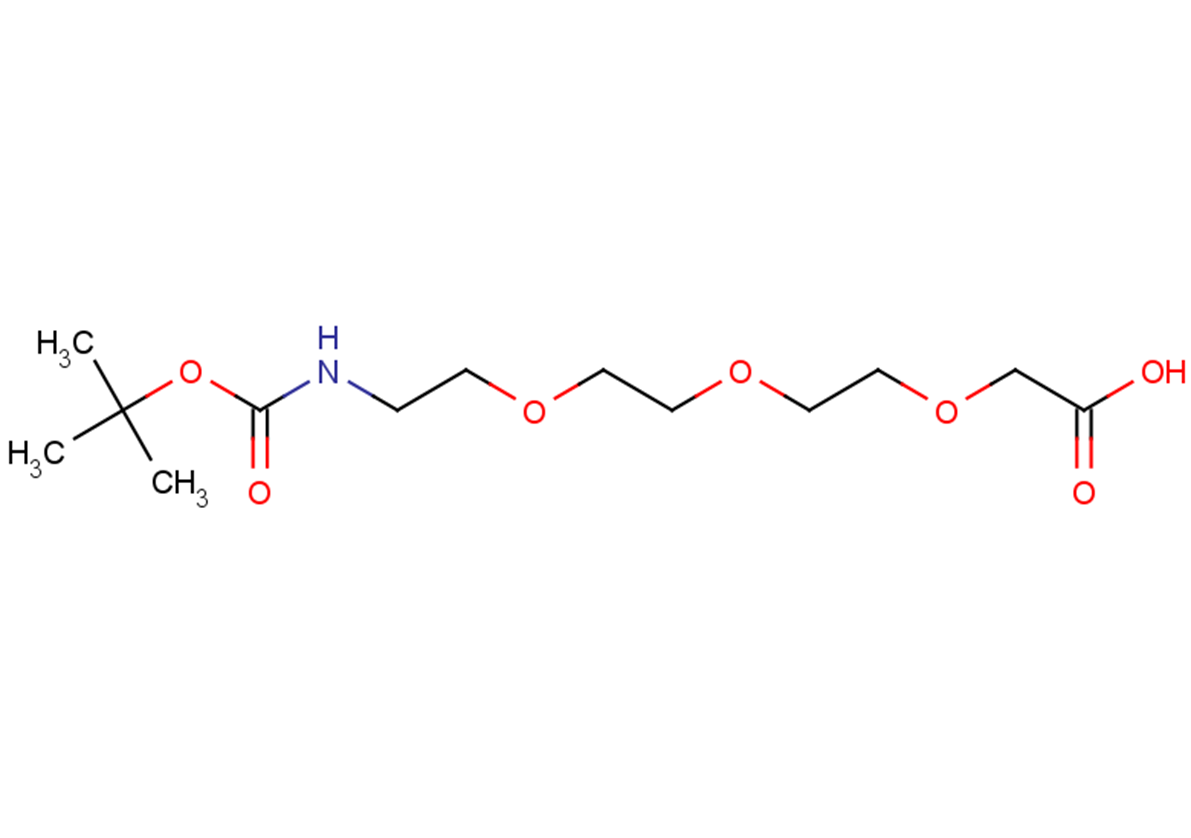 2-{2-[2-(2-{[(tert-butoxy)carbonyl]amino}ethoxy)ethoxy]ethoxy}acetic acid