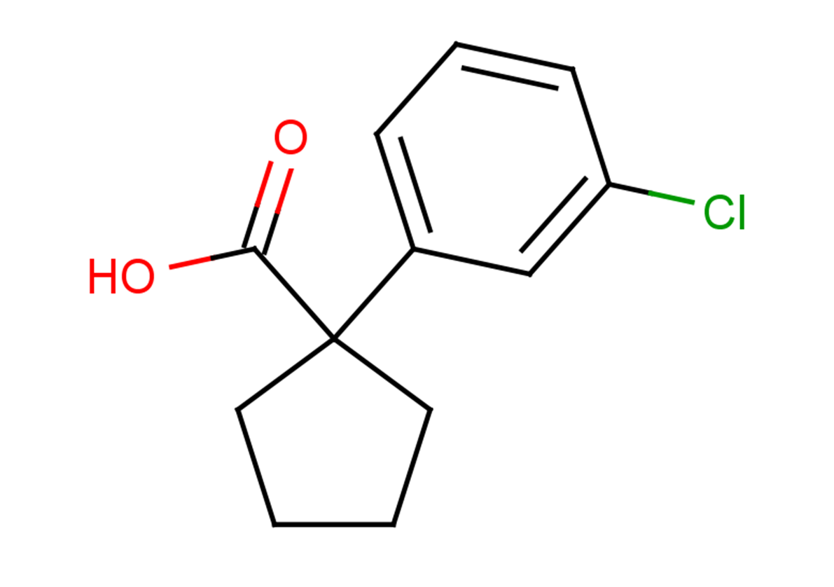 1-(3-chlorophenyl)cyclopentane-1-carboxylic acid