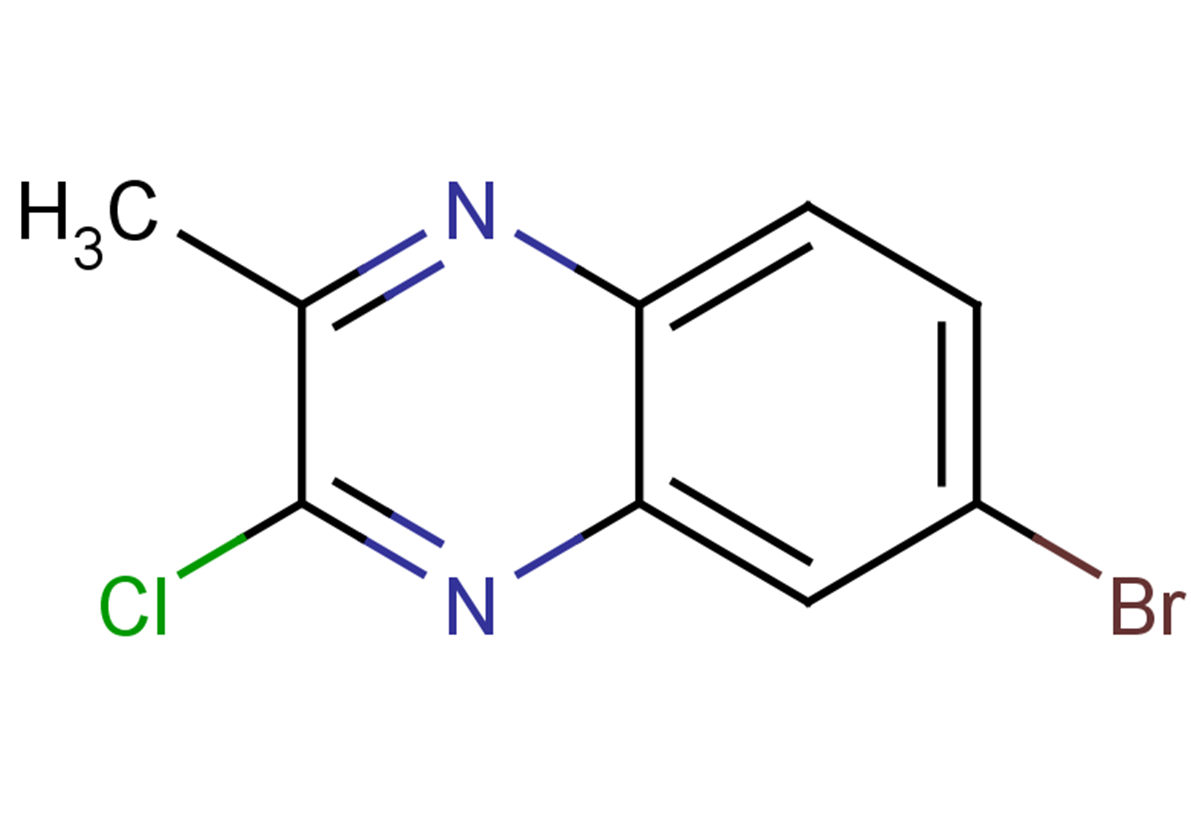 6-bromo-3-chloro-2-methylquinoxaline