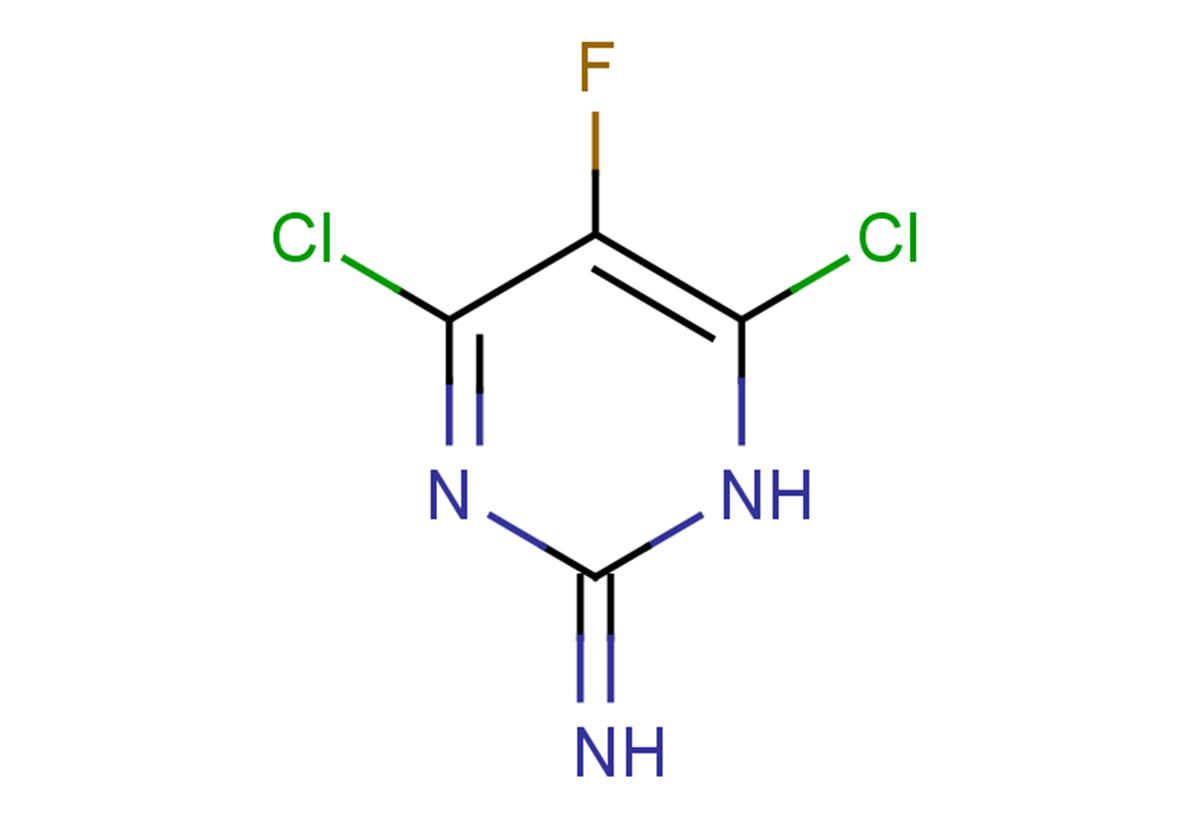 4,6-dichloro-5-fluoro-1,2-dihydropyrimidin-2-imine