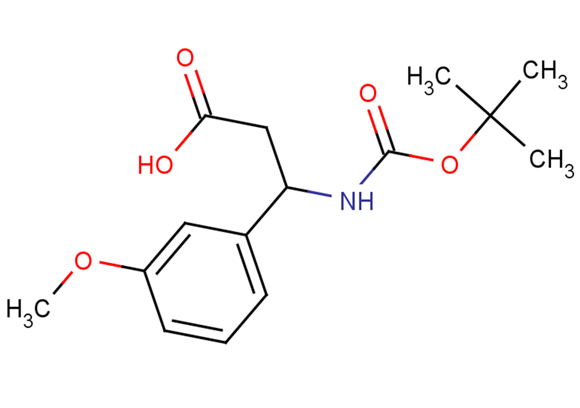 3-{[(tert-butoxy)carbonyl]amino}-3-(3-methoxyphenyl)propanoic acid