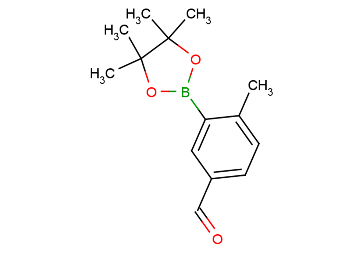 4-methyl-3-(4,4,5,5-tetramethyl-1,3,2-dioxaborolan-2-yl)benzaldehyde