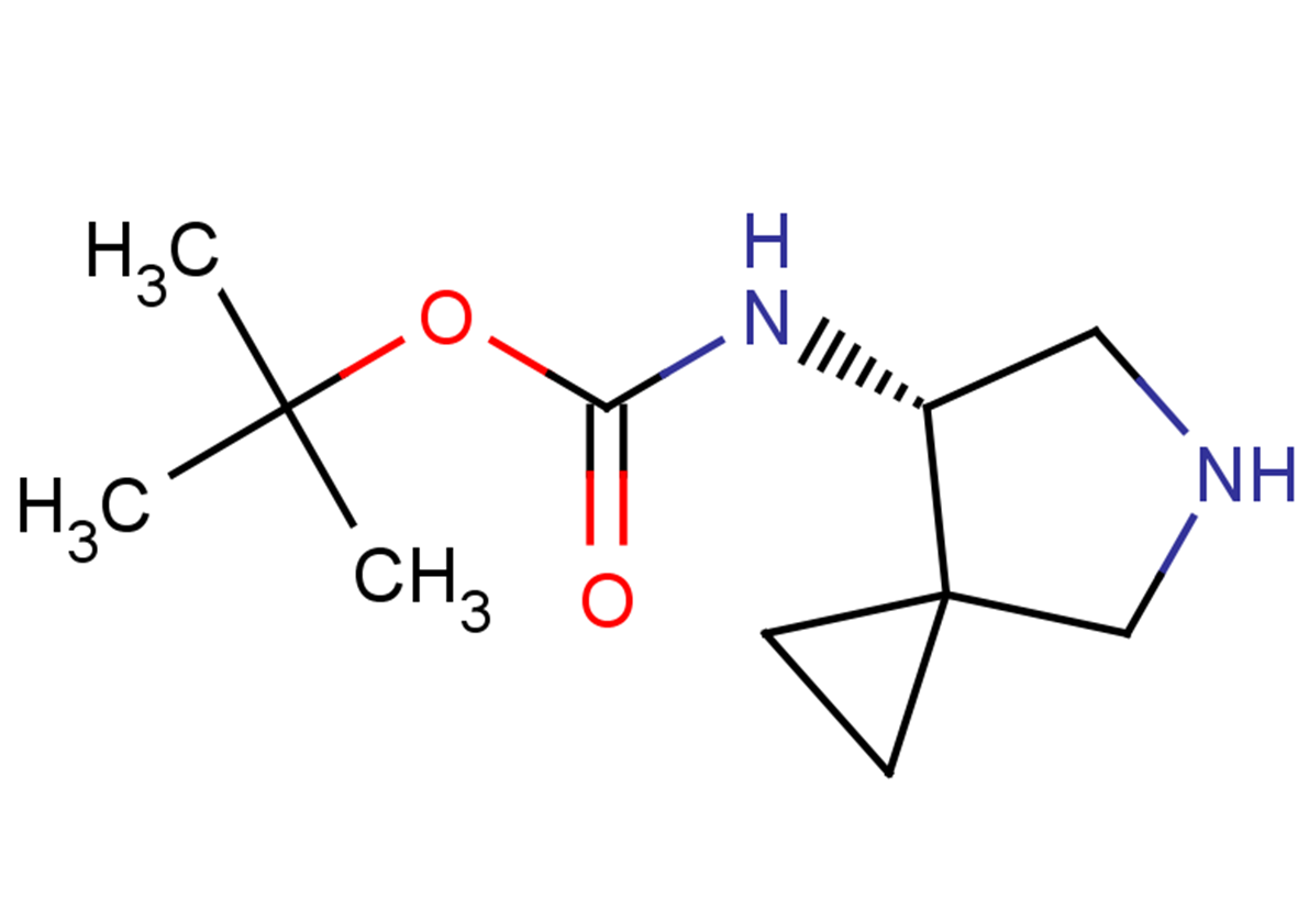 tert-butyl N-[(7S)-5-azaspiro[2.4]heptan-7-yl]carbamate