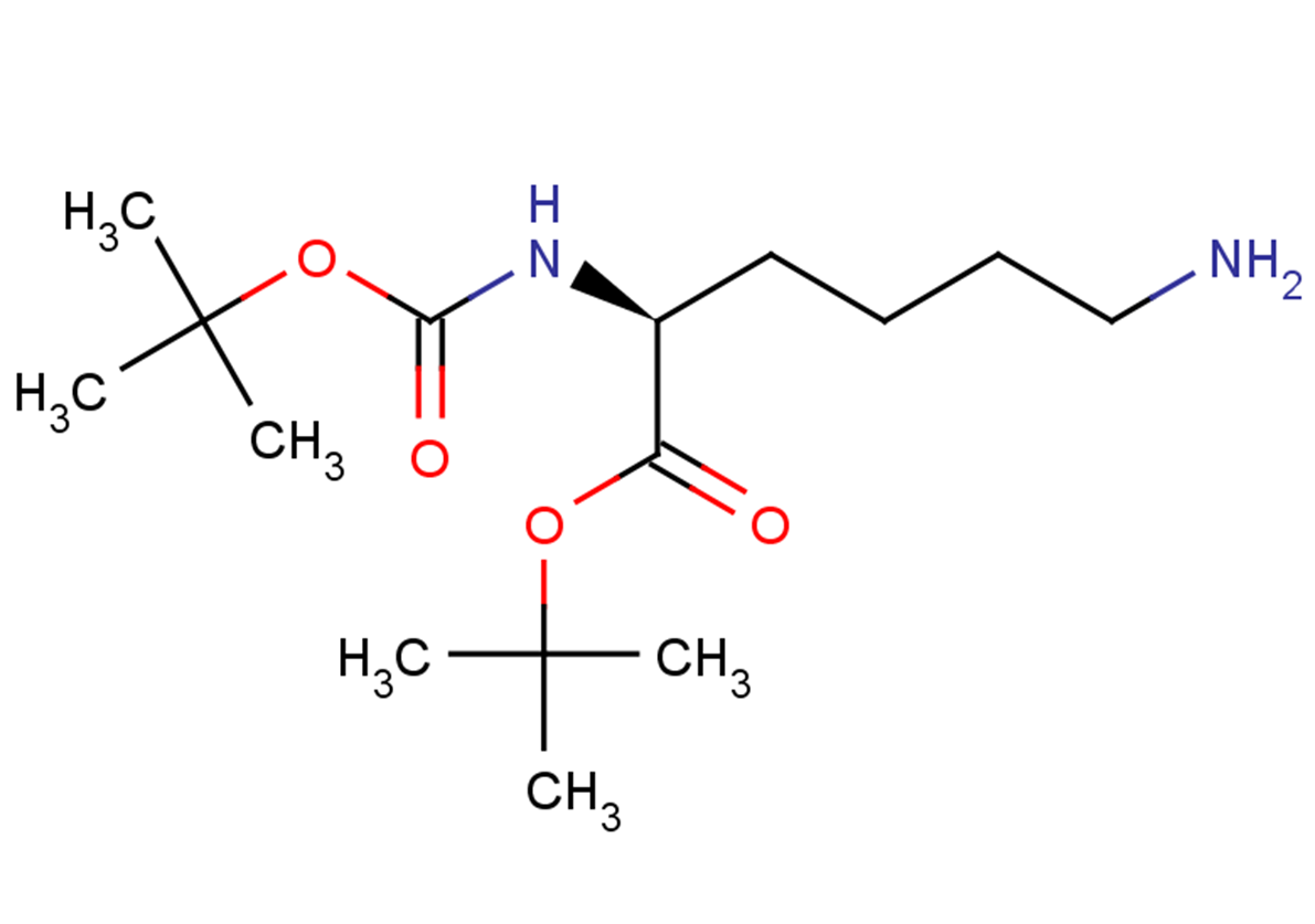 tert-butyl (2S)-6-amino-2-{[(tert-butoxy)carbonyl]amino}hexanoate