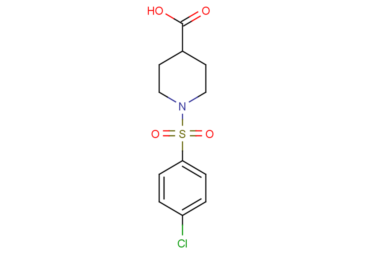 1-[(4-chlorobenzene)sulfonyl]piperidine-4-carboxylic acid